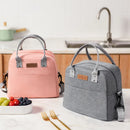 Portable Lunch Bag  Fridge Bag Zipper Thermal Bag Crossbody Lunch Box Tote Food Picnic Beach Bag