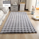 Fluffy Faux Fur Carpet for Bedroom Bedside Floor Mat Luxury Plush Area Rug Nordic Soft anti Slip Rugs Kid Room Sofa Decor