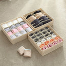 3pcs Drawer Separator Box Organizer Underwear Organizer Clothes Storage Socks Bra Belt Panties Storage Box