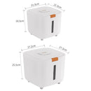 Rice Cup Pet Dog Food Store Box Rice Dispenser Cubic Moisture Proof Rice Box10KG Airtight Storage Bucket Cereal