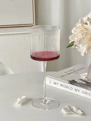 Vertical Champagne Glasses Home Glass Goblets High-End Red Wine Glasses White Wine Glasses Cocktail Glasses