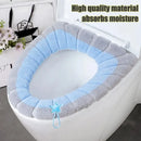  Keep Warm Universal Soft Reusable Washable Toilet Seat Cover 