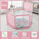 Baby Playpen Baby Playard for Babies and Toddlers Baby Fence Play Pens Safety Play Yard with Soft Breathable Mesh 