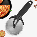  Pizza Cutter Wheel Stainless Steel Blade Pizza Wheel Anti-Slip Handle Pastry Slicer for Pies Waffles Dough Cookies