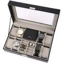 Multifunctional Storage Box for Watch/Sunglasses/Glasses/Jewelry/Ear Stud/Ring Household Watch Case
