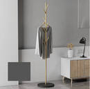 Levede Metal Coat Rack Marble Base Floor-Standing Hanger Bedroom Cloth Rack