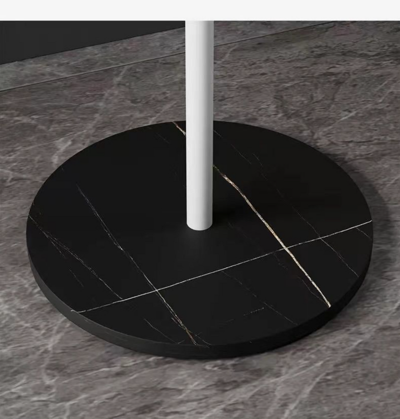 Levede Metal Coat Rack Marble Base Floor-Standing Hanger Bedroom Cloth Rack