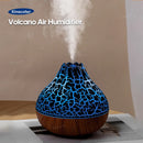 Volcano Air Humidifier 300Ml  USB Water Mist Diffuser Purifier Air Freshener with Colorful Ambient Night Light