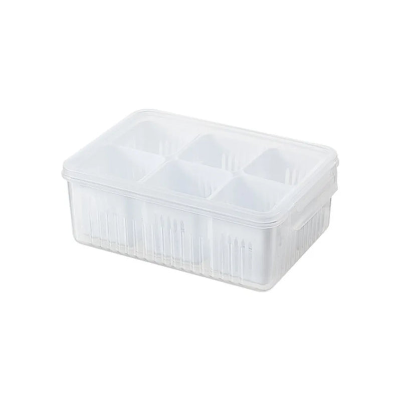 Freezer Organizers Garlic Fresh-Keeping Box Onion Ginger Storage Container Vegetable Boxes with Cover Food Preparation Holder