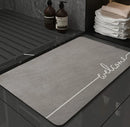 Super  Absorbent anti Slip Bath Mat Quick Drying Bath Mat Shower Mat Kitchen Entrance Door Mat Household Floor Mat