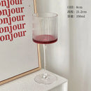 Vertical Champagne Glasses Home Glass Goblets High-End Red Wine Glasses White Wine Glasses Cocktail Glasses