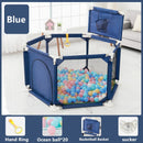 Baby Playpen Baby Playard for Babies and Toddlers Baby Fence Play Pens Safety Play Yard with Soft Breathable Mesh 