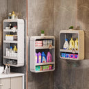 Shelves Vanity Bathroom Cabinet Organizer Wall Perfume Accessories Partitions Cupboard over Space Saver Gabinete Salon Furniture
