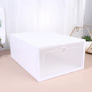 6Pcs Shoes Box Drawer Type Shoe Box Transparent Dust-Proof Shoes Organizer Box