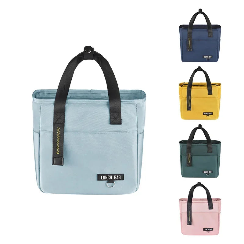 Insulated Bento Lunch Box Thermal Bag Large Capacity Food Zipper Storage Bags