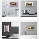 Bathroom Phone Holder Waterproof Touchable Case Wall Mounted All Covered Mobile Phone Shelves