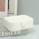 Double-Layer Jewelry Storage Box Portable Travel Jewelry Holder Organizer Storage Display Ring Necklace Stand for Jewelry