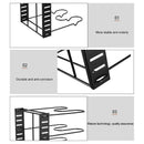 Pots and Pans Organizer for Cabinet 8 Tier Pot Rack with 3 DIY Methods Adjustable Pan Organizer Rack 