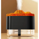 Perfume Humidifier Ultrasonic Air Humidifier with LED Lighting Simulation Colorful Flame Fragrance Machine