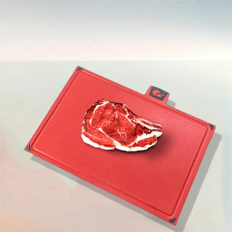 Household 5-Piece Set of Food Grade Classification Cutting Board Baby Complementary Food Board and Bracket Non-Slip Design