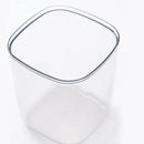 Clear Waterproof Cotton Swab Storage Box with Tree Shaped Jewelry Shelf Lid