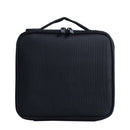 Multi-Compartment Cosmetic Bag with Detachable Division Portable Travel Cosmetic Case
