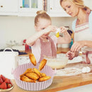 Silicone Basket Pot Tray Airfryer Liner for Air Fryer Reusable Container Accessories Pan Baking Mold Protector Kitchen Gadgets