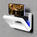 Bathroom Phone Holder Waterproof Touchable Case Wall Mounted All Covered Mobile Phone Shelves