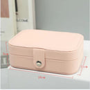 Double-Layer Jewelry Storage Box Portable Travel Jewelry Holder Organizer Storage Display Ring Necklace Stand for Jewelry