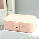 Double-Layer Jewelry Storage Box Portable Travel Jewelry Holder Organizer Storage Display Ring Necklace Stand for Jewelry