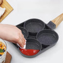 Egg Frying Pan Nonstick 4-Cups Pancake Breakfast Pot Induction Cooker Small Hamburg Bread Breakfast Maker Kitchen Accessories