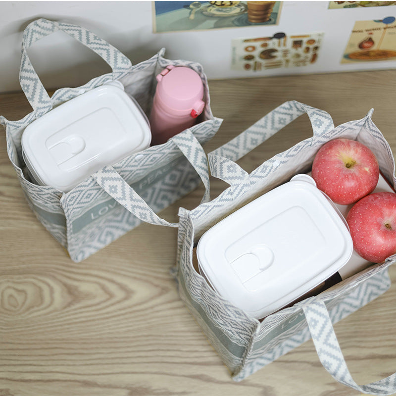 Cotton Canvas Multi-purpose Tote Bag