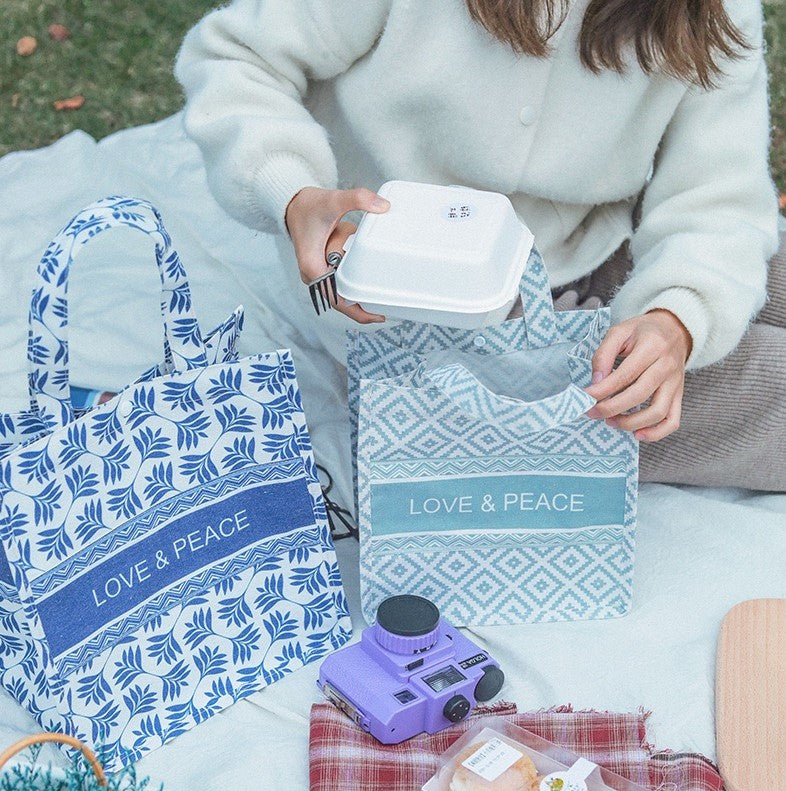 Cotton Canvas Multi-purpose Tote Bag