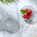 Bailock Lead-Free Glass Bowl Salad & Dessert Bowls Set - 350ml - 2-Piece