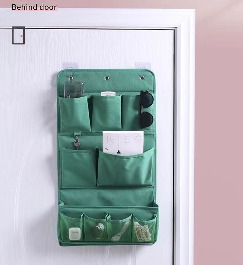 Wall Door Hanging Storage Organizer Multi-Pocket Sundries Storage Bag