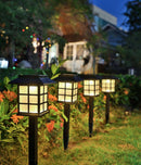 Solar Garden Waterproof Decorative LED Light, Pack of 6