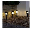 Solar Garden Waterproof Decorative LED Light, Pack of 6