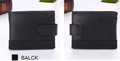 Men's Wallet With Classic Suede Edge