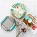 1.5L BPA Free Multi-Compartment Salad On-the-Go Bento Box Lunch Box