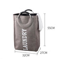 Collapsible Laundry Bag With Aluminum Ring Handle Home Laundry Hamper