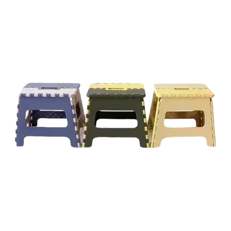 HomeFX Sturdy Folding Plastic Step Stool Folding Ladder Stool