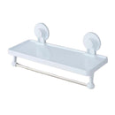 Non-Drilling Bathroom Shelf Vanity Storage Towel Rack