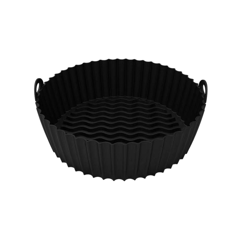 8 Inch Silicone Air Fryer Basket Reusable Air Fryer Silicone Liner