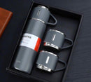 500ml Stainless Steel Thermo Bottle with Cups Vacuum Insulated Flask Set