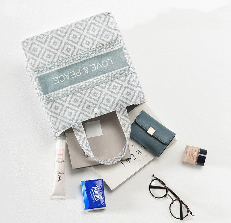 Cotton Canvas Multi-purpose Tote Bag