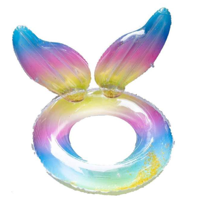 Sequin Rainbow Mermaid Swimming Ring
