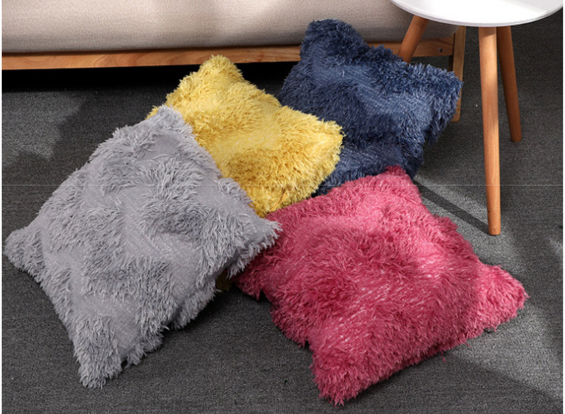 Faux Fur Decorative Cushion